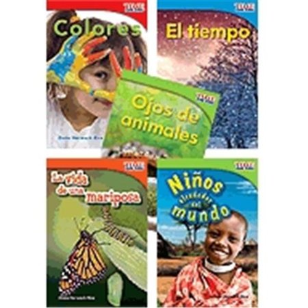 SHELL EDUCATION Shell Education 16098 Time For Kids Informational Text Grade 1 Readers Spanish Set 2; 10-Book Set 16098